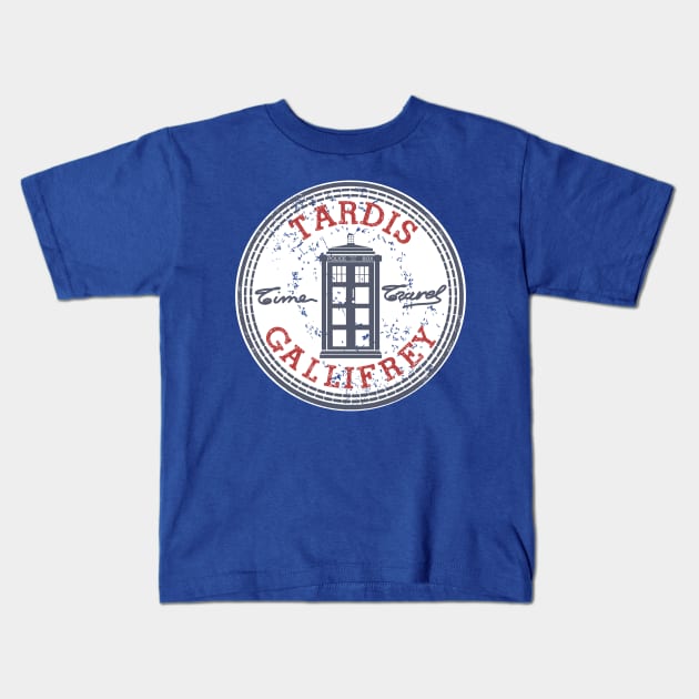 GALLIFREY TIME TRAVEL Kids T-Shirt by KARMADESIGNER T-SHIRT SHOP